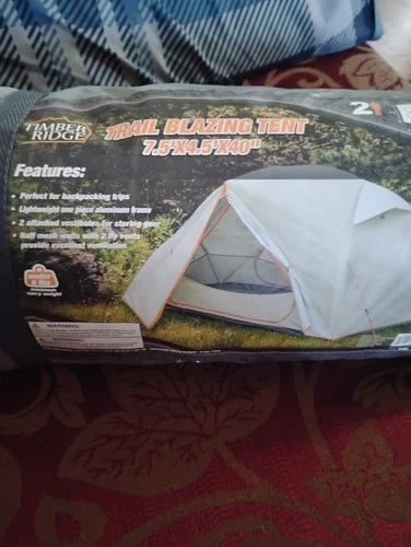 Timber Ridge Trail Blazing Tent 2 Person  7.5x4.5x40"
