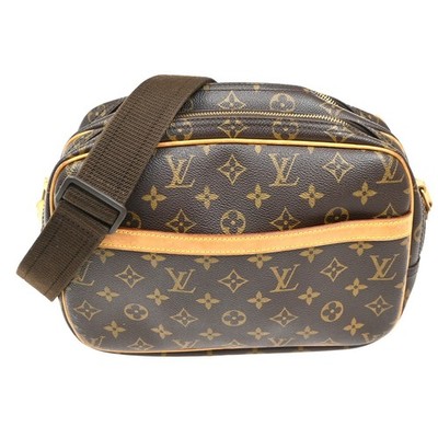 LOUIS VUITTON Reporter Crossbody Shoulder Bag Monogram Leather BN M45254 13TA495