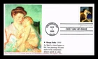 US COVER MARY CASSATT ARTIST FIRST DAY ISSUE GG GARY GOZEMBA CACHET