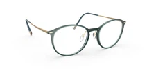 Brand New Silhouette Eyeglass Frames Illusion Lite 2931 5041 Digital Teal 49mm