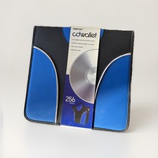 Merax DVD/CD Case Holder - 256 Capacity Disc Storage Wallet Binder Brand New