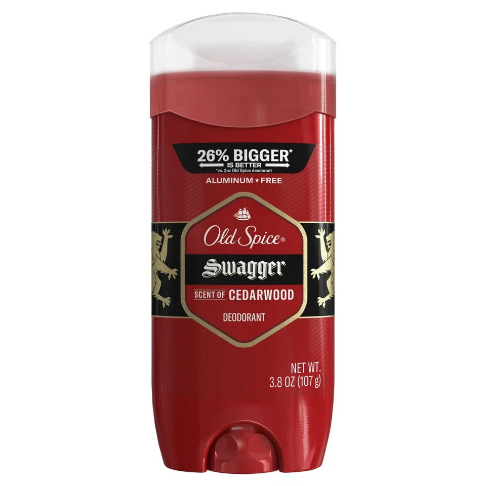 Old Spice Aluminum Free Deodorant for Men Swagger Scent 107g (3.8 oz) 1/3/5 Pack - image 2 of 4