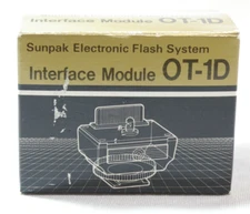 Sunpak Flash Interface Module OT-1D 651-049 NOS/BOX - D Series 422D 433D Olympus
