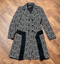 Moschino Mantel | Vintage Designer Moschino Brokatmantel Gr. 12 Vintage Coat