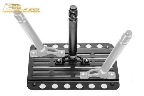 EOS Plate For 21-Up Audi Q5 SQ5 Front Bumper Tow Hook License Mount Bracket - Picture 14 of 16
