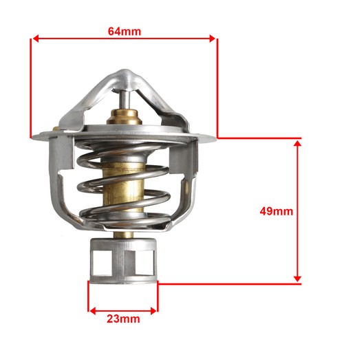Engine Coolant Thermostat Fits for Nissan Frontier Quest Xterra Infiniti 3.3L - Foto 2 di 11