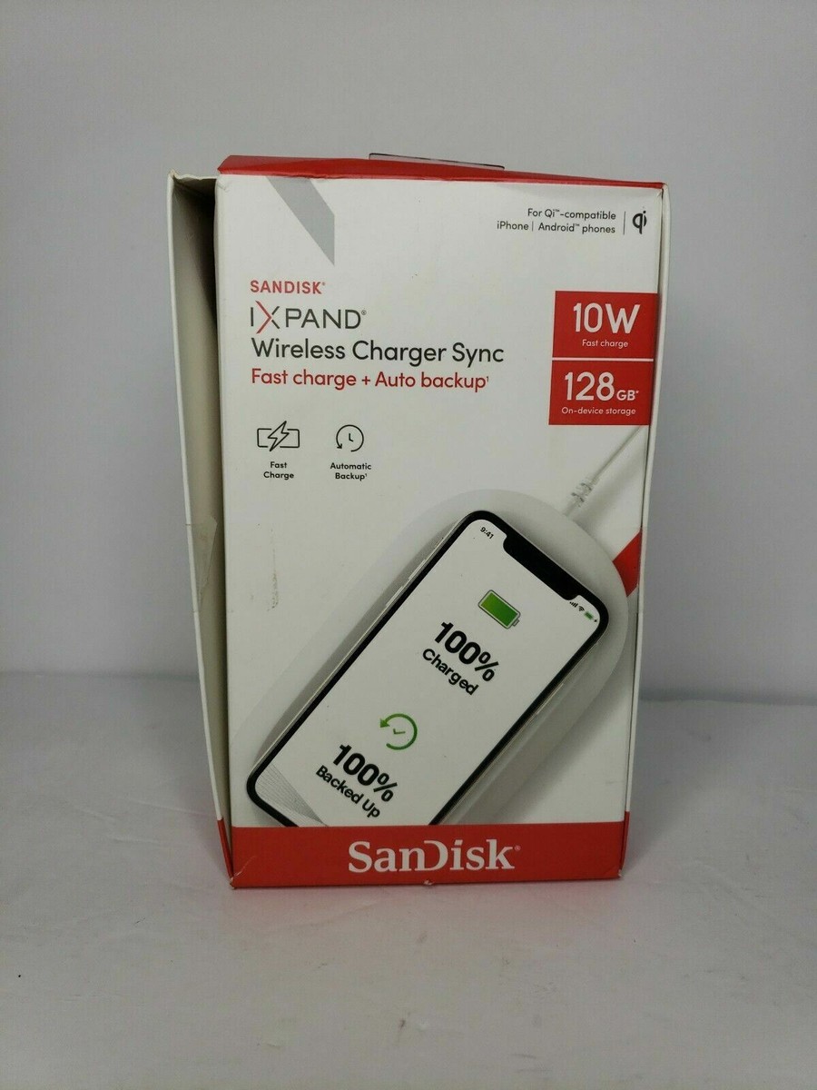 Sandisk Ixpand Wireless Charger Sync 128GB Brand NEW Factory
