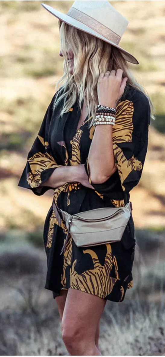 Zip belt bag hot sale