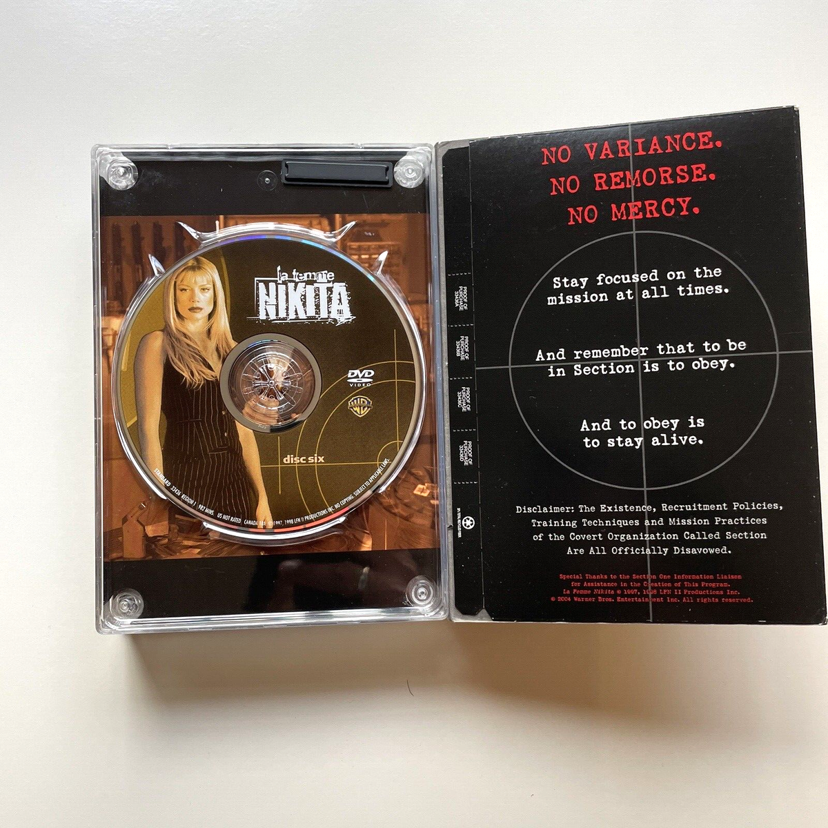 La Femme Nikita - The Complete Second Season 2 (DVD, 6-Disc Set