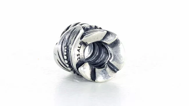 Pandora charms feather deals