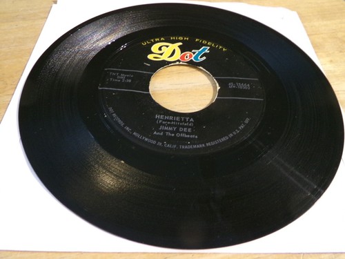 Jimmy Dee 45 - Henrietta - Dot 45-15664