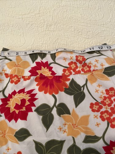 Casual Corner Annex petite Floral Print Skirt Lined Zip Close EUC Sz 2P - Picture 10 of 11