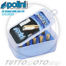 SET POLINI 10 GETTI MASSIMO CARBURATORE CP-KEIHIN-PWK DAL 160 AL 178 (incr.2)