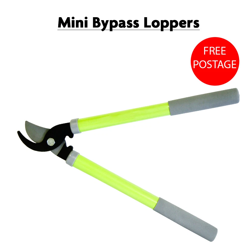 Mini Garden Small Bypass Loppers Shears Pruners Lopping Tree Branch Cutter