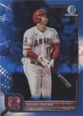 【PSA9鑑定品】大谷翔平2022 Bowman Chrome Sapphire 2022 Bowman Chrome Sapphire Edition - Shohei Ohtani #71 for sale