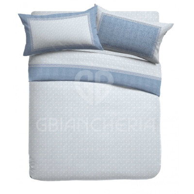 Copripiumino Matrimoniale e Federe in 100% Cotone Stampato dis