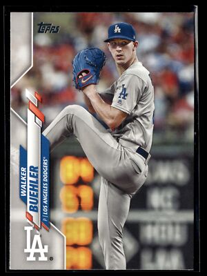 2020 Topps #432a Walker Buehler Los Angeles Dodgers
