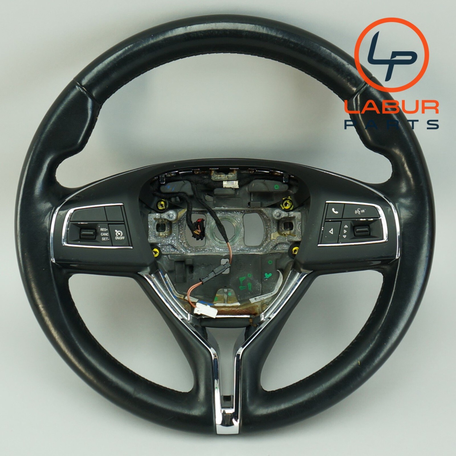 M157 14-17 Maserati Ghibli Multifunction Steering Wheel Black SW258