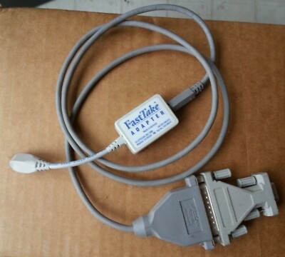 Lifescan FastTake 25/9 Pin Serial to 3.5mm Interface Cable 012-264-02 020-068-01