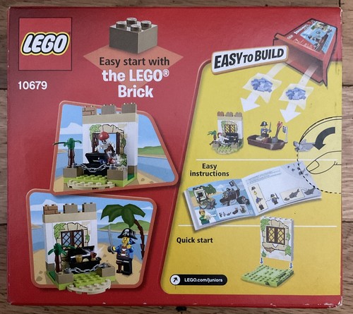 LEGO JUNIORS 10679 Pirate Treasure Hunt NUEVO SELLADO EN CAJA RETIRADO - Imagen 2 de 2