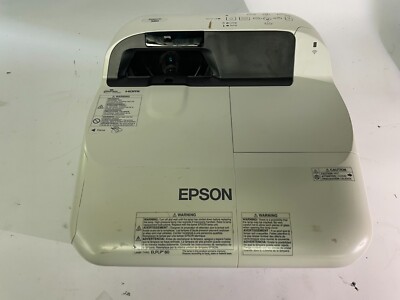 Epson PowerLite 580 3200 Lumens 3LCD Projector 845 Lamp Hours *No Remote*