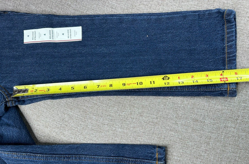 Cat & Jack Relaxed Straight Fit Denim Jeans Boy's 4 Dark Blue Casual NWT - Picture 8 of 10