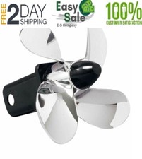 Boat Watercraft Propeller Trailer Hitch Tow Receiver Cover Suv Truck Chrome New
