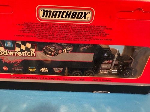 Matchbox 1992 Super Star Transporter Dale Earnhardt Goodwrench Racing - Foto 14 di 15