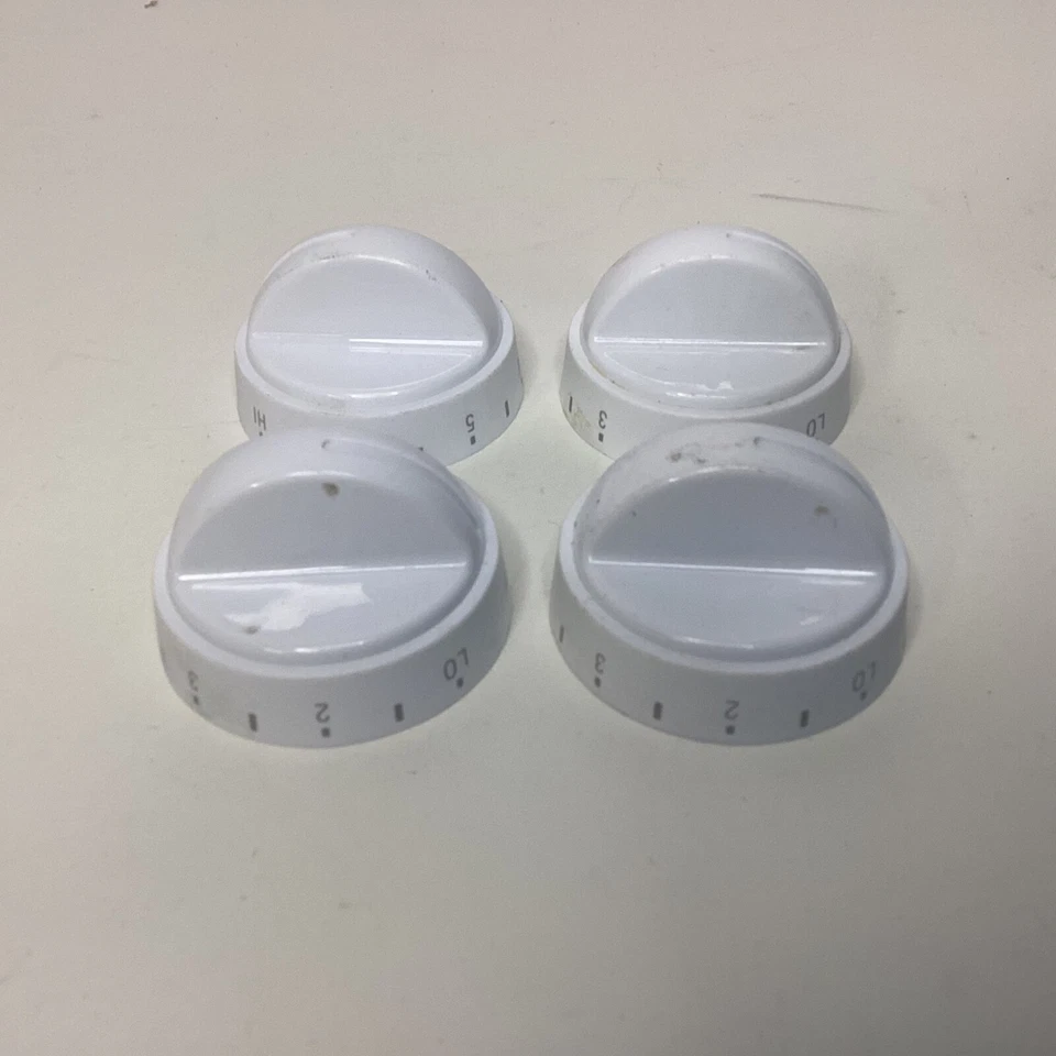 Set of 4 Premier Roper Frigidaire Range Stove Burner Knobs 6T13 OEM Replacement - Image 2 of 3