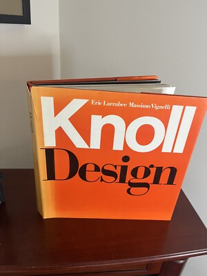 KNOLL Design Eric Larrabee Massimo Vignelli Vintage Coffee Book 1st Edition