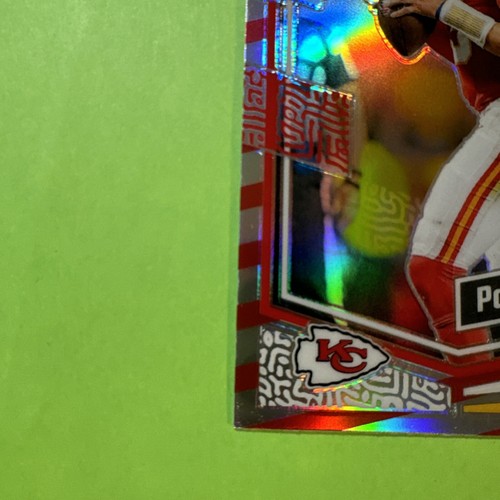 2023 Optic Patrick Mahomes SSP Super Rare FREEDOM-STRIPES #93 GEM MINT - Picture 5 of 6