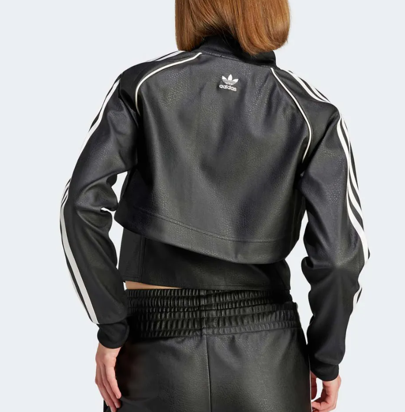adidas SST VERSITY JACKET サイズL adidas Originals Leather SST Versatile Women's Track Jacket