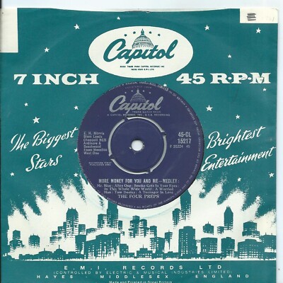 Four Preps (The):More money for you and me-medley/Swing down chariot