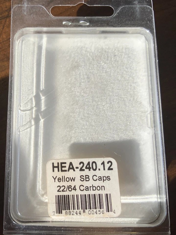 Ten Point, 22/64 SB Carbon Caps, HEA-240.12, Yellow - Image 2 of 2
