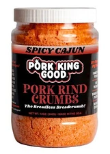 	Pork King Good Unseasoned Pork Rind Breadcrumbs Low Carb Keto Paleo Gluten-F...