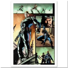 Stan Lee Signed "Hulk" Marvel Comics Limited Edition Canvas Art 2/99