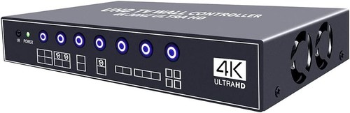 ISEEVY 4K UHD Video Wall Controller 2x2 1x2 2x1 TV Wall Processor Support 3840x2 - Picture 5 of 9