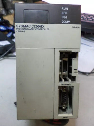 OMRON PLC CPU MODULE - C200HX-CPU64-ZE - 32K Memory 880 I/O 