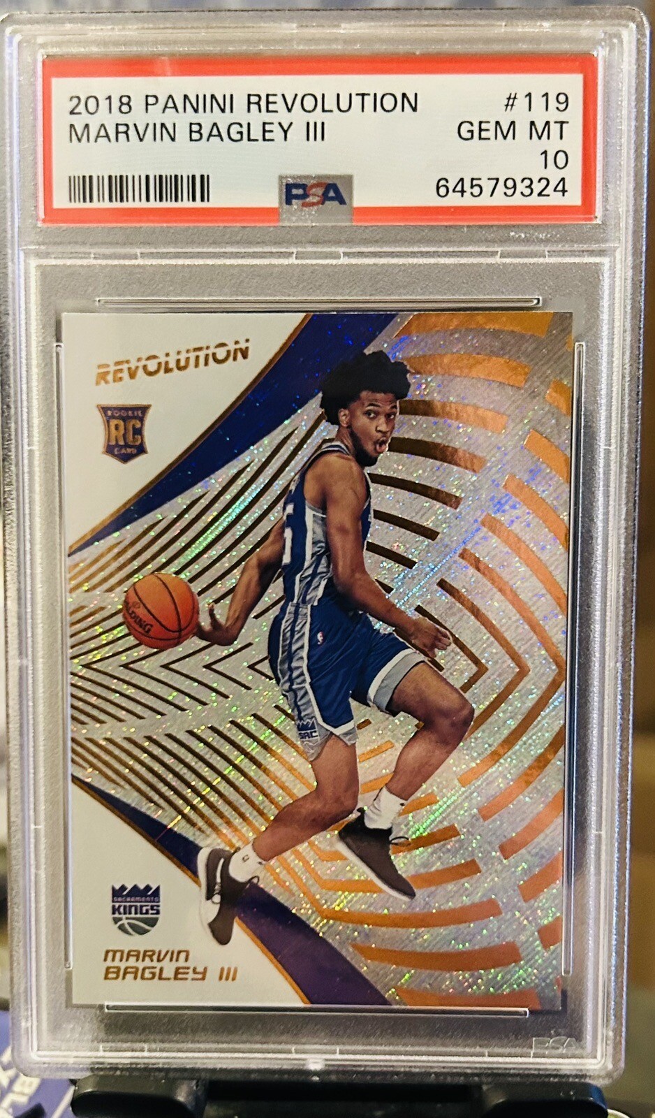 Marvin Bagley III 2018 Panini Revolution Astro #119 PSA 10 Gem Mint