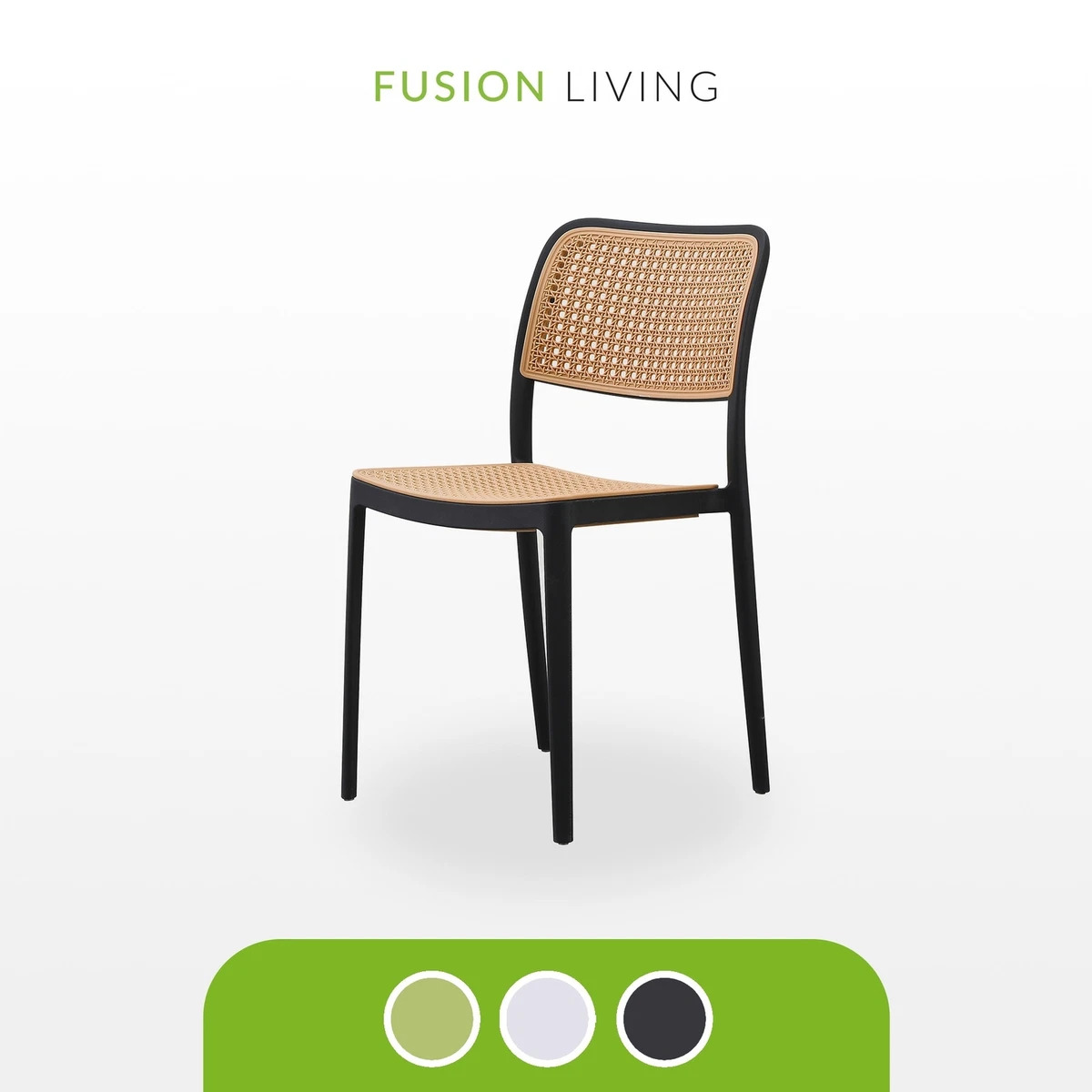 Retro black dining chairs deals