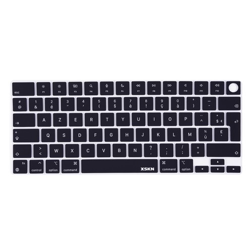 XSKN EU French (AZERTY) Silikonowa osłona klawiatury do 2022+ Macbook Air 13.6/15.3 - Zdjęcie 7 z 10