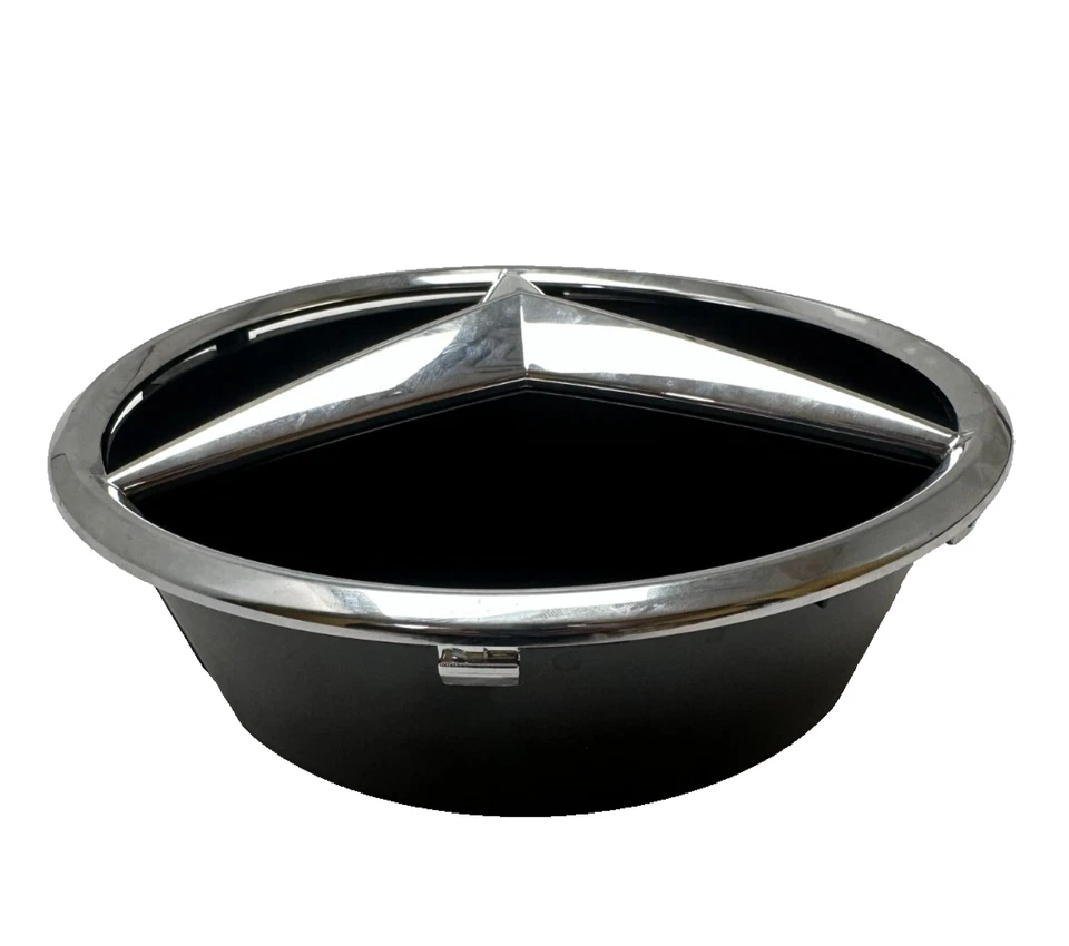 Insignia estrella emblema parrilla delantera 8" fabricante de equipos originales para Mercedes-Benz GLE350 GLE400 2016-2017 Foto 3 de 4