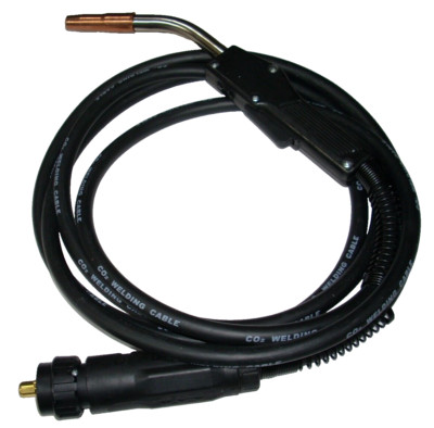 Mig Welding Gun 2-15E Torch 200 Amp 15' w Tweco #2 style Consumables fits Euro