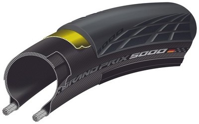 Grand Prix 5000 700 X 28 Black-BW + Black Chili 700 x 28c