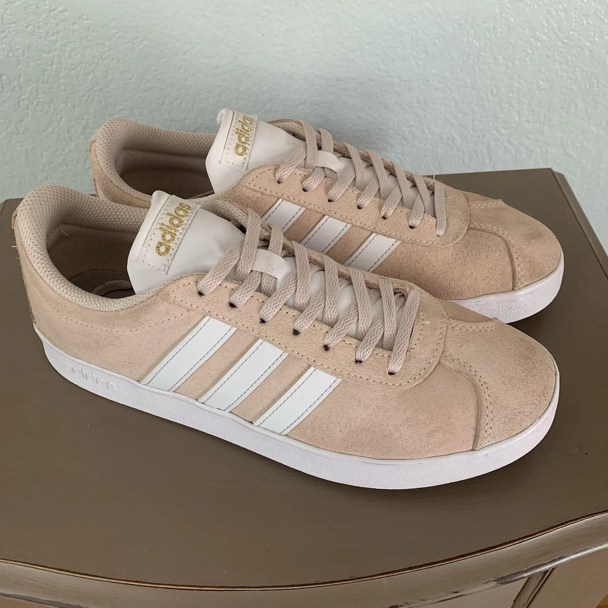 adidas gazelle silver green womens adidas VL Court 3.0 Shoes Kids White 5.5 main image 1