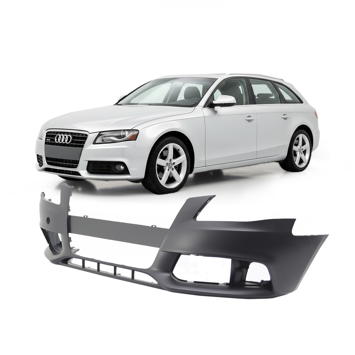 アウディA4 Front Bumper Cover For 2009 2010 2011 2012 Audi A4 S4 Sedan Wagon