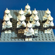 LEGO Star Wars Custom Minifigure Clone Trooper Lot of 10