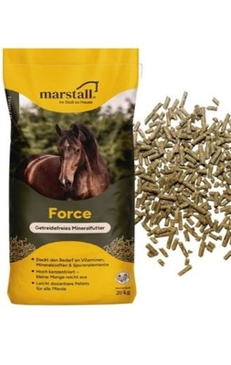 Marstall FORCE 20 KG  Pferdemineral Mineralien Pferdefutter NEU NEU NEU
