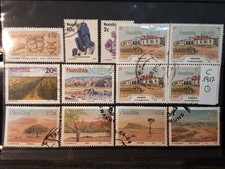 NAMIBIA BRIEFMARKEN GESTEMPELT LOT C 1917