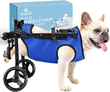 Adjustable Dog Wheelchair for Back Legs - All-Terrain Support for Small Pets